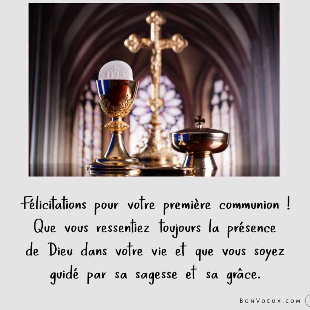 Vœux De Communion
