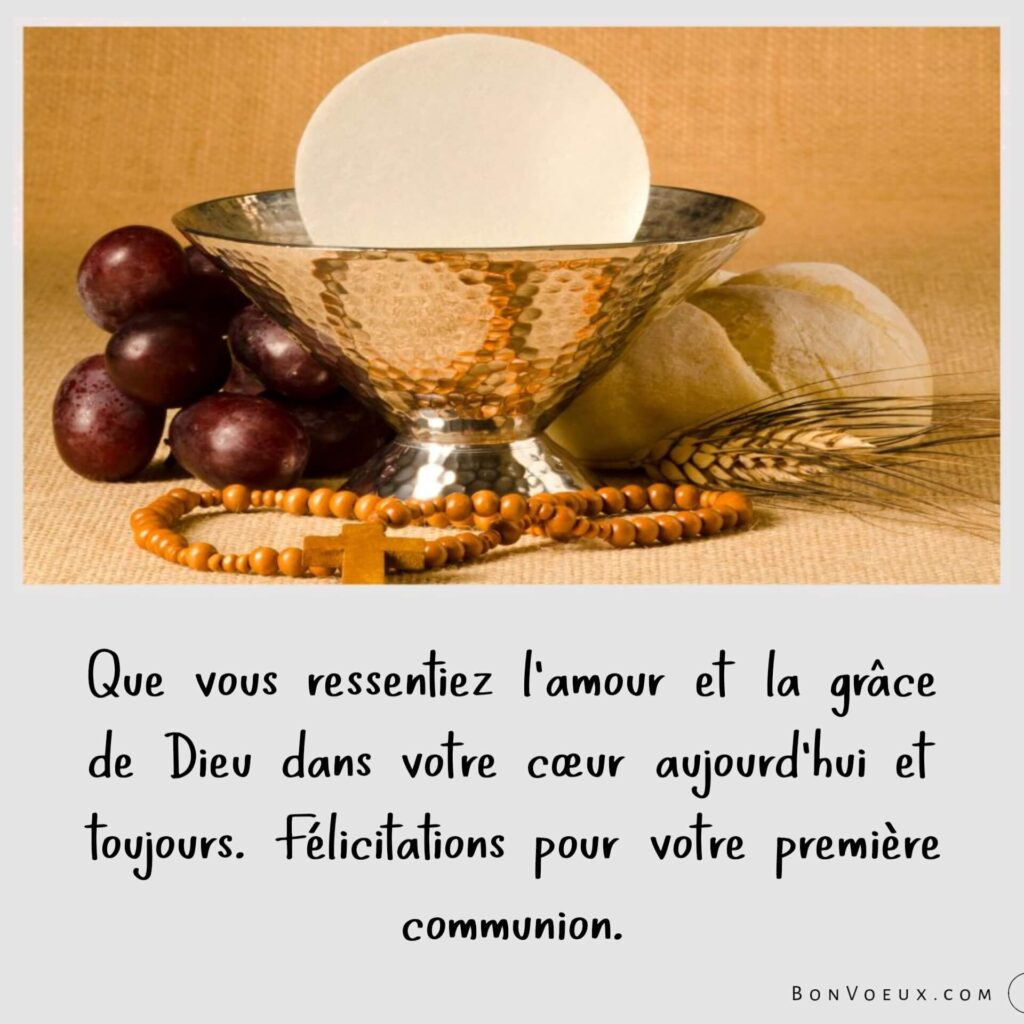 Vœux De Communion Pour Les Parents
