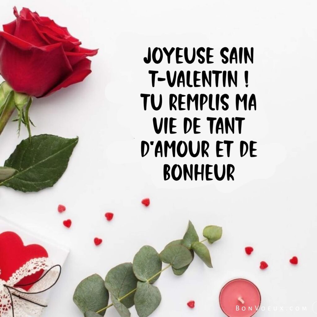 Messages sincères pour la Saint-Valentin
