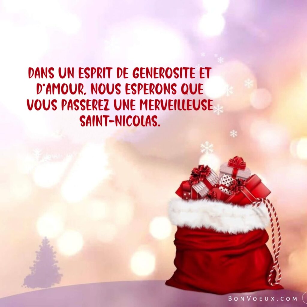 Joyeuse Saint-Nicolas 2024 Citations
