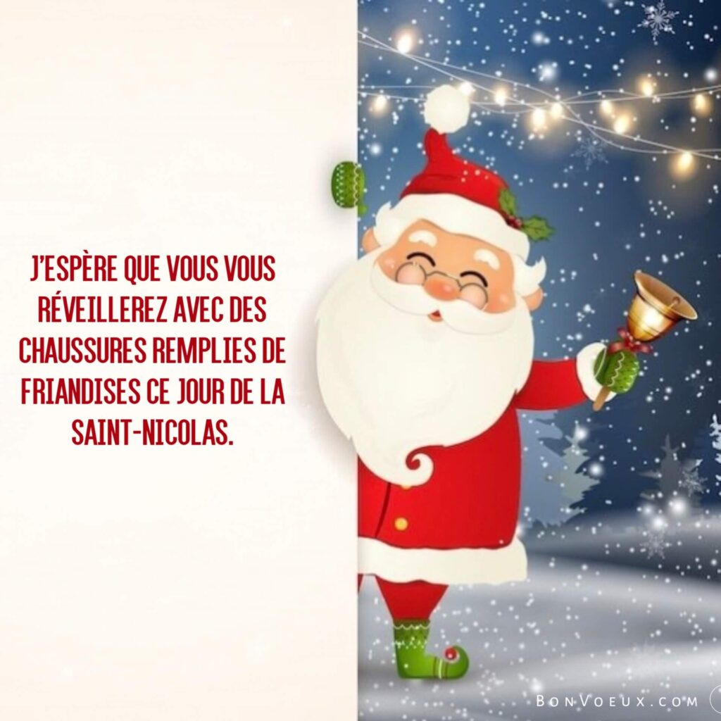 Félicitations Pour La Saint-Nicolas !
