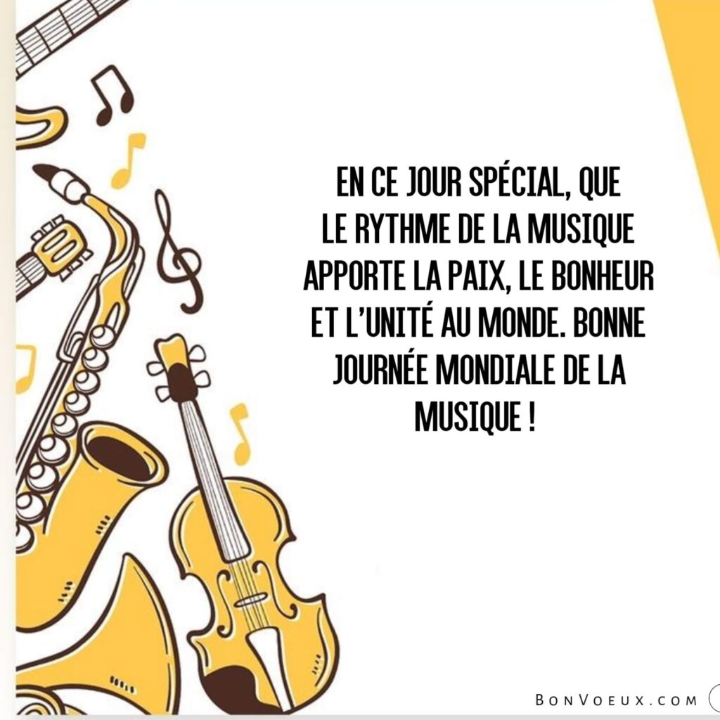 Vœux Pour La Fête De La Musique
